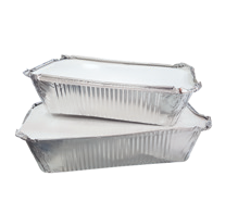 Barquette aluminium Fond + Couvercle