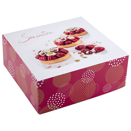 Boite patissiere imprimée PPT