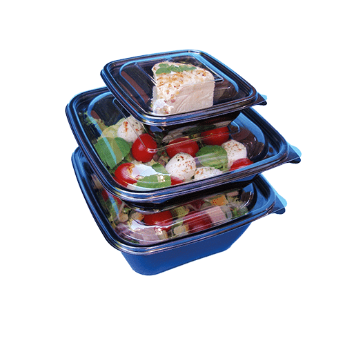 Boite salade et couvercle