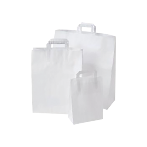 Sac Kraft poignée plate